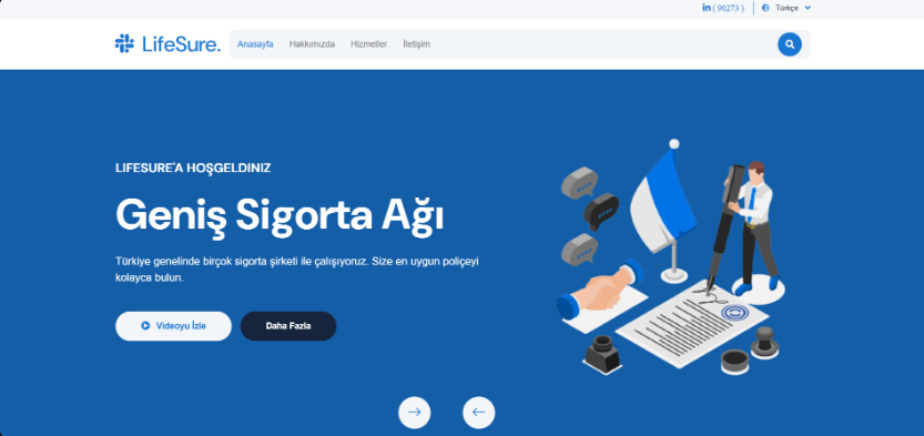 LifeSureAIWebApp proje görseli